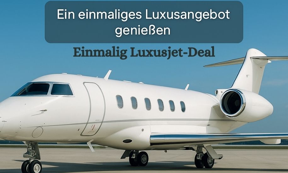 Einmalig Luxusjet-Deal