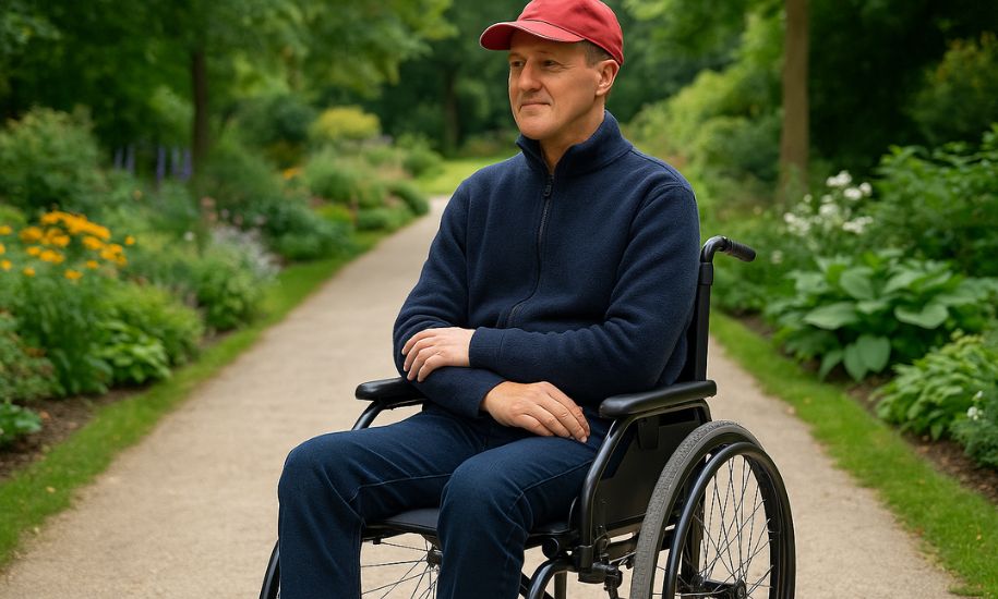 Michael Schumacher Rollstuhl Garten