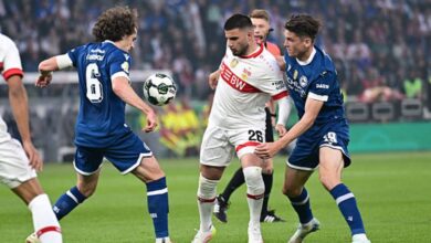 Aufstellungen: Teilnehmer: Arminia Bielefeld Gegen VFB Stuttgart