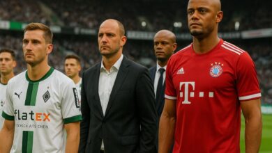 Aufstellungen: Teilnehmer: Borussia Mönchengladbach Gegen FC Bayern München