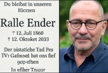 Ralle Ender Todesanzeige