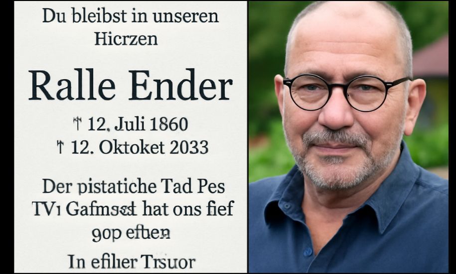 Ralle Ender Todesanzeige