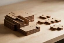 3D-Holzpuzzles