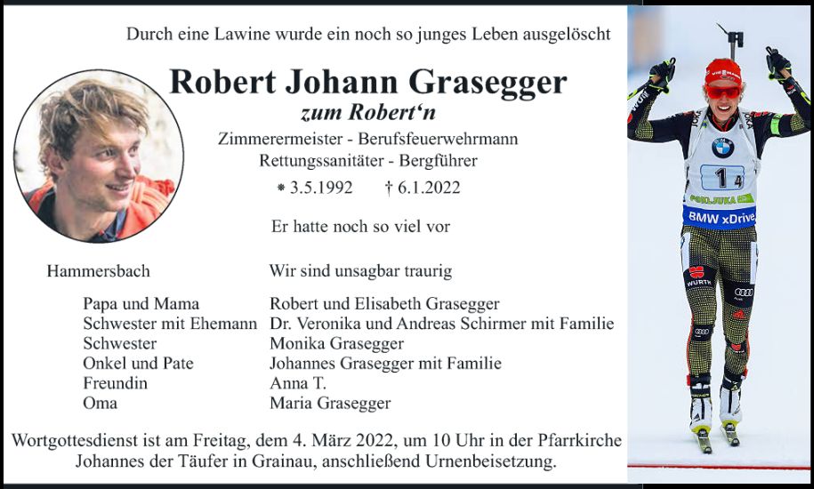 Robert Grasegger Freundin