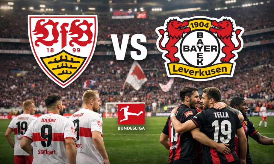 Aufstellungen: Teilnehmer: VFB Stuttgart Gegen Bayer Leverkusen