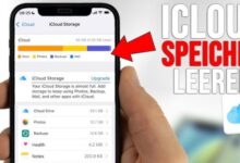 iCloud-Speicher voll