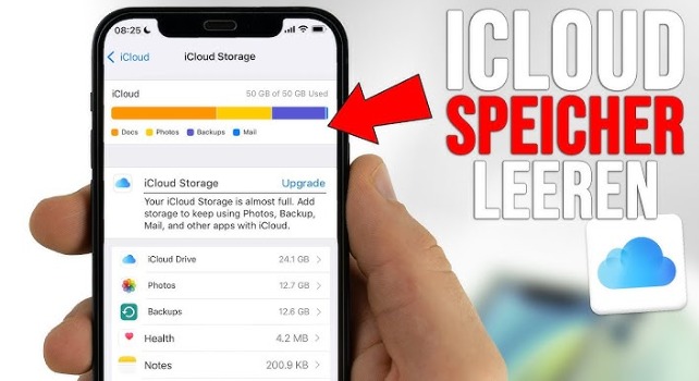 iCloud-Speicher voll