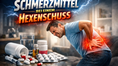 Schmerzmittel bei einem Hexenschuss