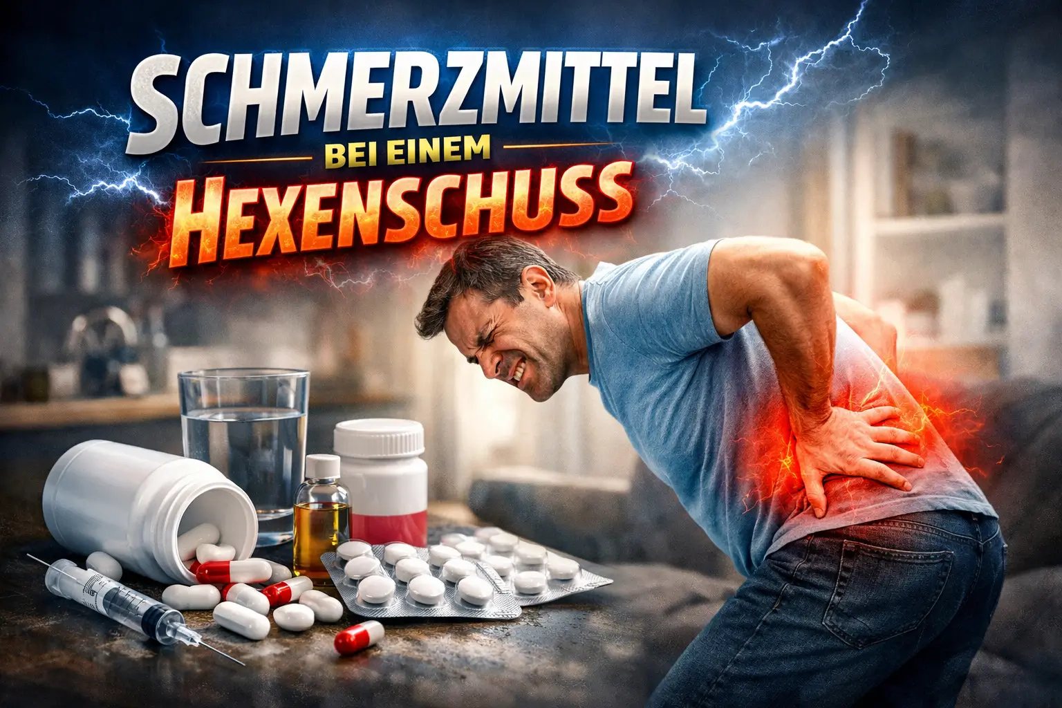 Schmerzmittel bei einem Hexenschuss